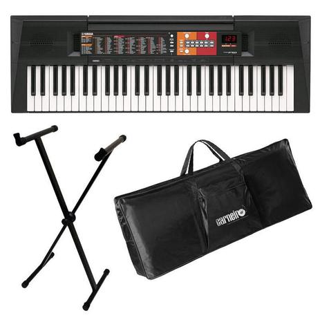 Kit Teclado Yamaha PSR-F51 + Capa + Estante é boa?