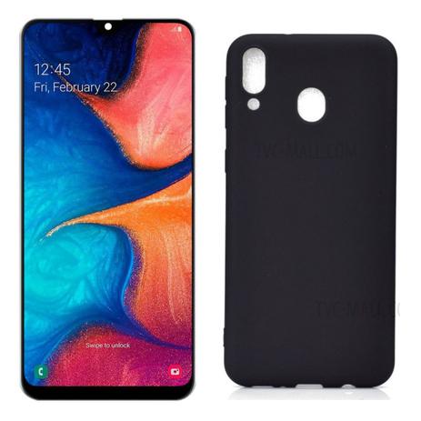 Kit Tela Display Lcd Touch Galaxy A20 A205 Preto Incell + Capa Capinha Preta  Aveludada - Inova - Capinha de Celular - Magazine Luiza