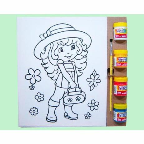 Kit Tela P Menina II - 6 Peças - Embalagem Presente - Kits for kids Menor preço em Kit Tela P Menina II - 6 Peças - Embalagem Presente - Kits for kids