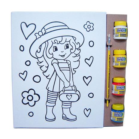 Kit Tela P - Menina - Kits for Kids Menor preço em Kit Tela P - Menina - Kits for Kids