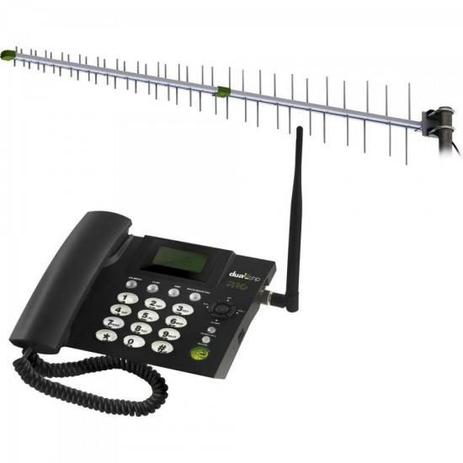 Kit Telefone Celular Fixo PROKS-5400 Preto Proeletronic Menor preço em Kit Telefone Celular Fixo PROKS-5400 Preto Proeletronic