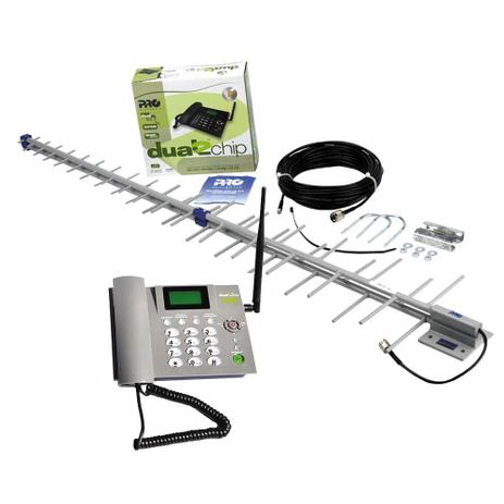 Kit Telefone Celular Proeletronic PROKD-6000 Dual CHIP Preto Menor preço em Kit Telefone Celular Proeletronic PROKD-6000 Dual CHIP Preto