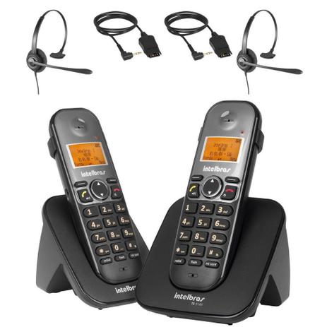 Kit Telefone sem fio com ramal TS 5122 + 2 Headset Intelbras é boa?