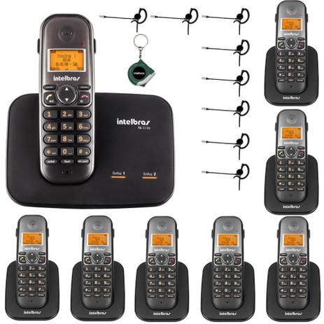 Kit Telefone sem fio TS 5150 Bina 7 Ramal Headset Intelbras é ruim? Kit Telefone sem fio TS 5150 Bina 7 Ramal Headset Intelbras é boa?