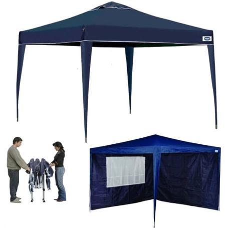 Kit Tenda Gazebo 3x3 Mts + 2 Paredes em Oxford Dobravel Articulada Mor -  Kit Tenda Gazebo - Magazine Luiza