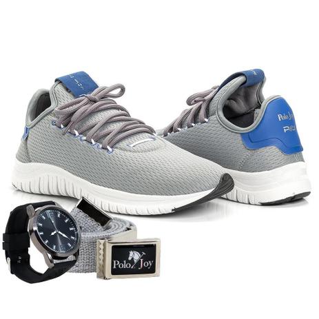 Kit Tênis Masculino Polo Joy Sport Com Relogio E Cinto - Kit Masculino -  Magazine Luiza