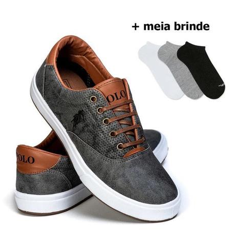 sapatenis polo wear branco