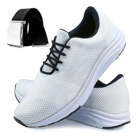 Kit Tênis Sport Masculino Running Corrida Casual Caminhada Branco - Dl Shoes - Tênis de Corrida - Magazine Luiza