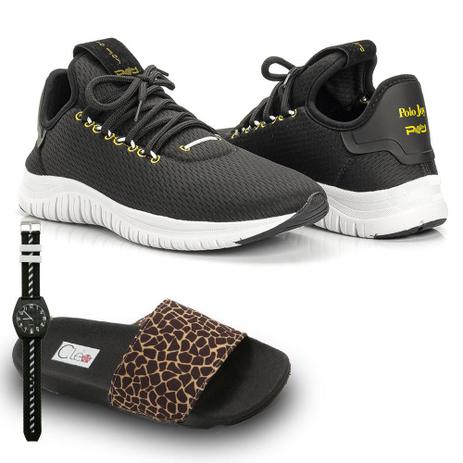 tenis casual polo feminino