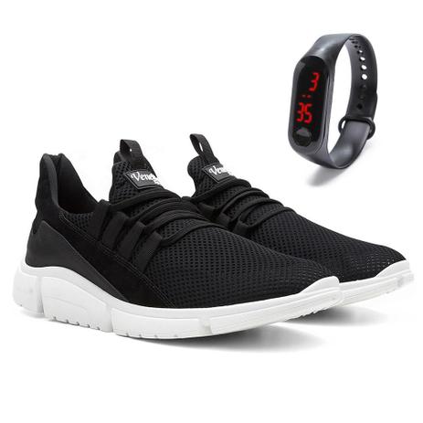 Kit Tênis Venetto Caminhada Leve Conforto + Relógio Digital é boa?