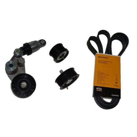 Kit Tensor Alternador + Polia + Correia Poliv Ssangyoung Actyon/ Rexton/ Kyron - Maxxmotors Menor preço em Kit Tensor Alternador + Polia + Correia Poliv Ssangyoung Actyon/ Rexton/ Kyron - Maxxmotors