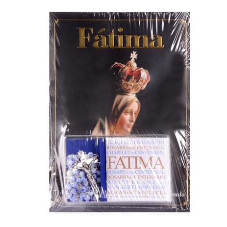 Kit terço comemorativo do centenário de fátima + livro fátima - a santa das aparições que mudaram o mundo - Ediouro Menor preço em Kit terço comemorativo do centenário de fátima + livro fátima - a santa das aparições que mudaram o mundo - Ediouro
