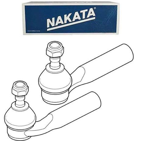 Kit terminal direção direito e esquerdo - punto 2007 até 2017 - kit00672 - Nakata Menor preço em Kit terminal direção direito e esquerdo - punto 2007 até 2017 - kit00672 - Nakata
