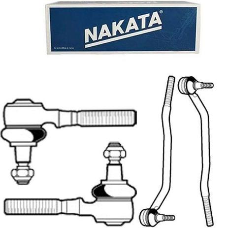 Kit terminal direção esquerdo + direito + longo + curto - omega 1993 á 1998 - kit00727 - Nakata Menor preço em Kit terminal direção esquerdo + direito + longo + curto - omega 1993 á 1998 - kit00727 - Nakata
