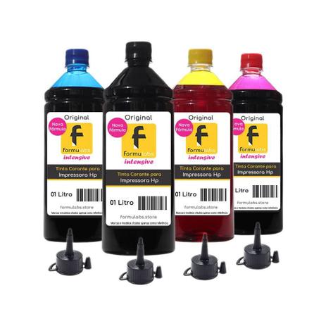 Kit Tinta para impressora HP Compatível Formulabs 4 Litros é ruim? Kit Tinta para impressora HP Compatível Formulabs 4 Litros é boa?