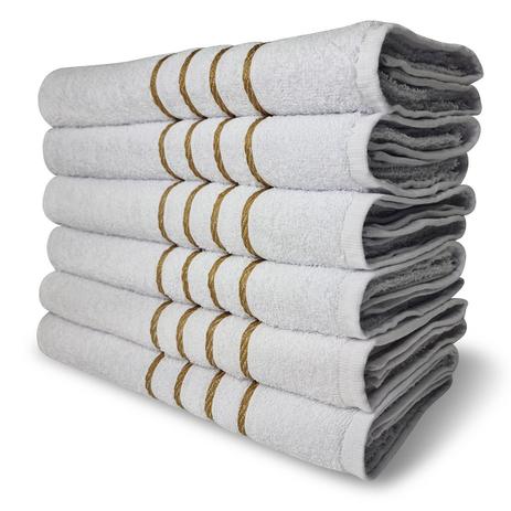 Kit Toalha de Banho com 05 Pçs 330 g/m² 100% Algodão Dubai - Toalhashow Menor preço em Kit Toalha de Banho com 05 Pçs 330 g/m² 100% Algodão Dubai - Toalhashow