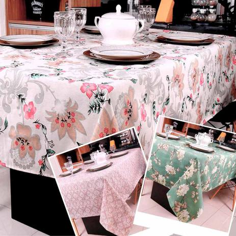 Kit Toalhas de Mesa Cook Impermeável 03 Peças Quadrada 140cm x 140cm - Cor 01/03/04 - Paulo cezar enxovais Menor preço em Kit Toalhas de Mesa Cook Impermeável 03 Peças Quadrada 140cm x 140cm - Cor 01/03/04 - Paulo cezar enxovais