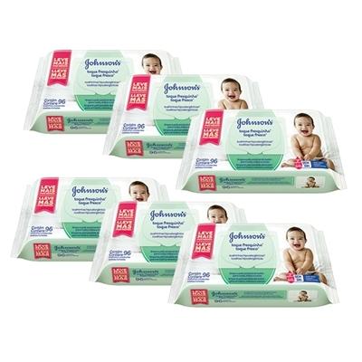 Kit Toalhas Umedecidas Johnsons Baby Toque Fresquinho 6 pacotes com 96 unidades cada - Johnsons baby é boa?