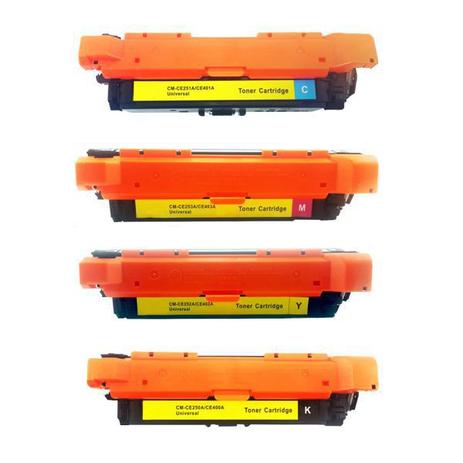 Kit Toner HP 504A CE250A CE251A CE252A CE253A CE400A CE401A CE402A CE403A - Compatível Menor preço em Kit Toner HP 504A CE250A CE251A CE252A CE253A CE400A CE401A CE402A CE403A - Compatível