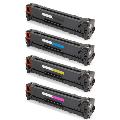 Kit Toner HP Compativel CB540A CB541A CB542A e CB543A para CP1215 CP1510 CP1515 CP1518 CM1312 - Novasupri Menor preço em Kit Toner HP Compativel CB540A CB541A CB542A e CB543A para CP1215 CP1510 CP1515 CP1518 CM1312 - Novasupri