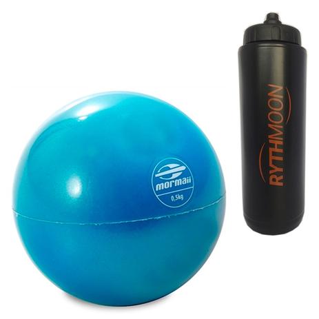 Kit Toning Ball -Bola Peso areia - Mormaii 0,5kg + Squeeze Automático 1lt - Rythmoon Menor preço em Kit Toning Ball -Bola Peso areia - Mormaii 0,5kg + Squeeze Automático 1lt - Rythmoon