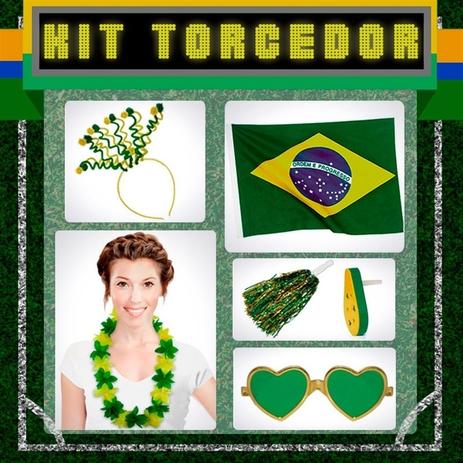 Kit Torcedor Premium Mulher 6 itens Brasil - Festabox é boa?