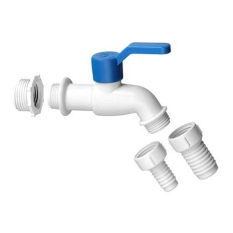 Kit Torneira Esfera 1/2 Jardim Pvc Krona C6 - Com 6 Unidades Menor preço em Kit Torneira Esfera 1/2 Jardim Pvc Krona C6 - Com 6 Unidades