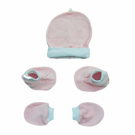 Kit Touca, Luva, Sapatinho Malha Rosa - Nicas baby é ruim? Kit Touca, Luva, Sapatinho Malha Rosa - Nicas baby é boa?