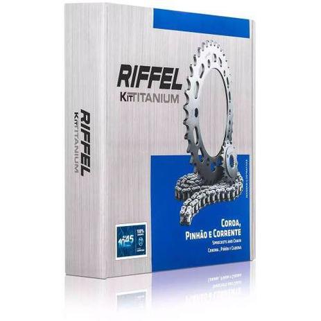 Kit Tração Relação Transmissão Titan Fan 160 Riffel Aço 1045 Menor preço em Kit Tração Relação Transmissão Titan Fan 160 Riffel Aço 1045