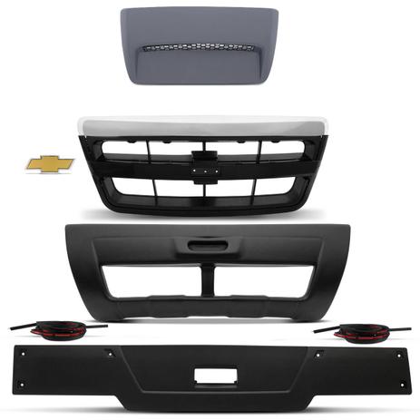 Kit Transformação Pick up S10 de 2001 a 2009 para 2010 2011 - Kit prime Menor preço em Kit Transformação Pick up S10 de 2001 a 2009 para 2010 2011 - Kit prime