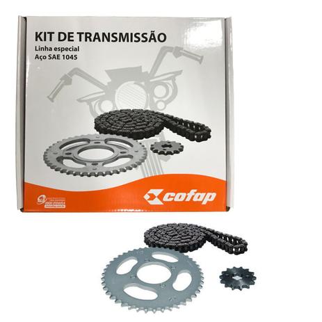 Kit Transmissão Completo Yamaha Ybr 125 2003-2010 - Cofap Menor preço em Kit Transmissão Completo Yamaha Ybr 125 2003-2010 - Cofap
