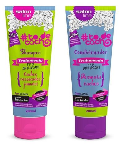Kit Tratamento Salon Line Pra Arrasar 200ml cada Menor preço em Kit Tratamento Salon Line Pra Arrasar 200ml cada