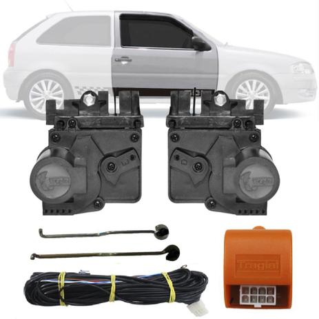 Kit Trava Elétrica 2 Portas Gol e Parati G2 G3 G4 1995 em Diante Tragial Menor preço em Kit Trava Elétrica 2 Portas Gol e Parati G2 G3 G4 1995 em Diante Tragial