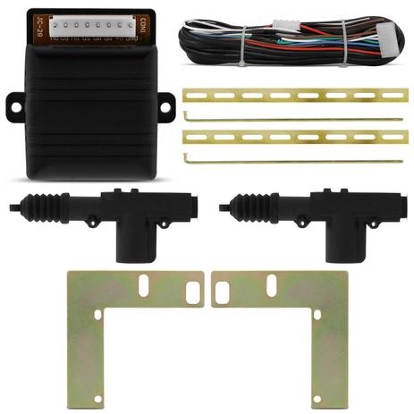 Kit Trava Elétrica Celta 00 a 05 2 Portas Dupla Serventia + Jogo Suportes Aço - Tech one - luferma é boa?
