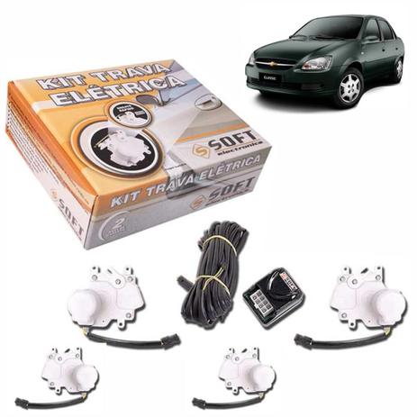 Kit Trava Elétrica Classic 4 Portas Todos - Tragial - Soft Menor preço em Kit Trava Elétrica Classic 4 Portas Todos - Tragial - Soft