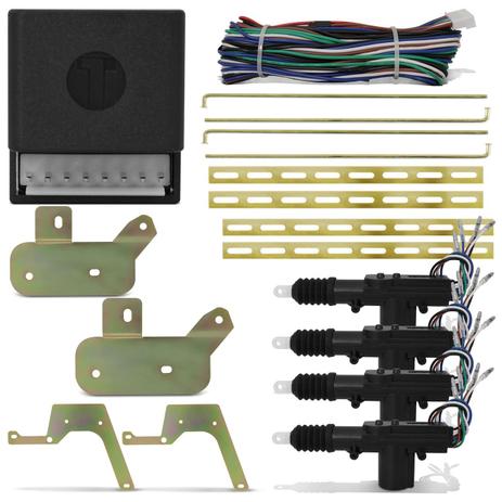 Kit Trava Elétrica Corsa Hatch Sedan 03 a 10 4P Dupla Serventia + Jogo Suportes - Tech one - luferma Menor preço em Kit Trava Elétrica Corsa Hatch Sedan 03 a 10 4P Dupla Serventia + Jogo Suportes - Tech one - luferma