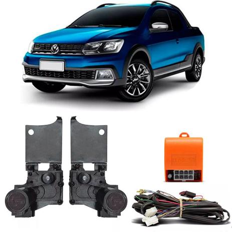 Kit Trava Elétrica Específico Vw Saveiro G7 2 Portas - Tragial Menor preço em Kit Trava Elétrica Específico Vw Saveiro G7 2 Portas - Tragial