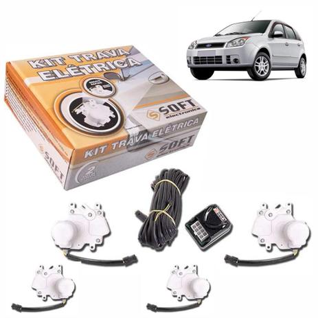 Kit Trava Elétrica Fiesta 4 Portas 2002 a 2014 - Soft Menor preço em Kit Trava Elétrica Fiesta 4 Portas 2002 a 2014 - Soft