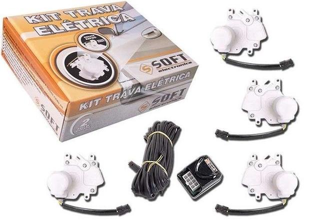 Kit Trava Elétrica Gol G5/G6 4 Portas - Soft Menor preço em Kit Trava Elétrica Gol G5/G6 4 Portas - Soft