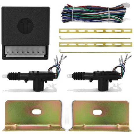 Kit Trava Elétrica Palio G1 G2 G3 G4 96 a 16 2P Dupla Serventia + Jogo Suportes Aço - Tech one - luferma é boa?