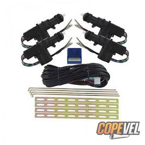 Kit Trava Elétrica Universal 4 Portas - Gc Trava Eletrica Menor preço em Kit Trava Elétrica Universal 4 Portas - Gc Trava Eletrica