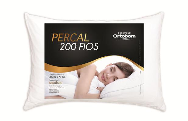 Kit Travesseiro 04 Peças Percal Com 200 Fios - Ortobom é boa?