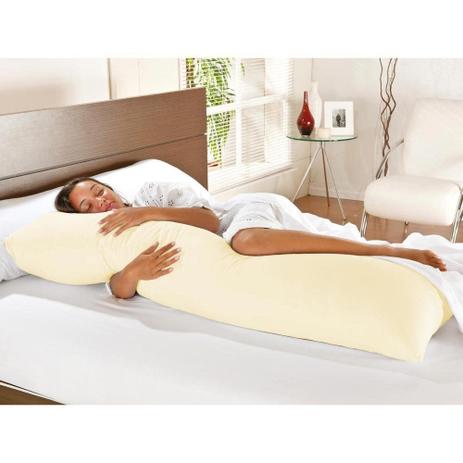 Kit Travesseiro de Corpo + Fronha Mega 02 Peças 100 Algodão - Palha - Lucas valle é boa?