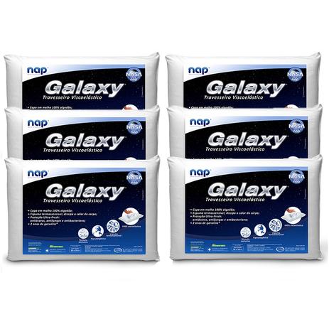 Kit Travesseiro Nasa Galaxy Nap - 6 Peças Menor preço em Kit Travesseiro Nasa Galaxy Nap - 6 Peças