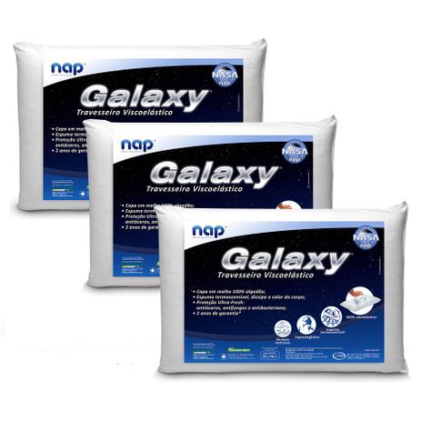 Kit Travesseiro Nasa Nap Galaxy - 3 Peças Menor preço em Kit Travesseiro Nasa Nap Galaxy - 3 Peças