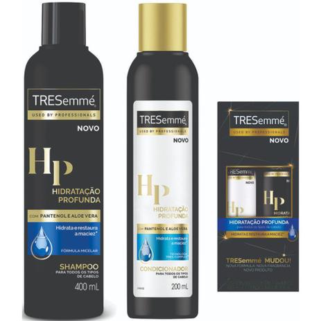 Kit Tresemmé Hidratação Profunda Shampoo + Condicionador Menor preço em Kit Tresemmé Hidratação Profunda Shampoo + Condicionador