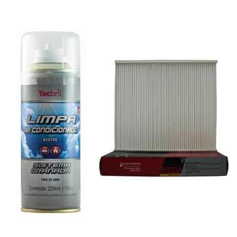 Menor preço em Kit Troca De FIltro De Ar Condicionado A1 1.4 Tfsi s Tronic 2010 Em Diante - Wega e tecbril