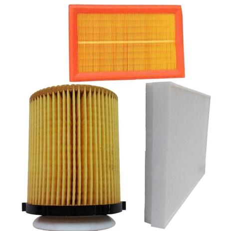 Menor preço em Kit Troca de Filtro Mercedes Benz Classe C 200 2.0 16v 2015 Em Diante - Wega
