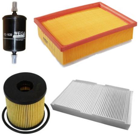 Kit Troca De Filtros 408 2.0 16v Flex 2015 Em Diante - Wega Menor preço em Kit Troca De Filtros 408 2.0 16v Flex 2015 Em Diante - Wega