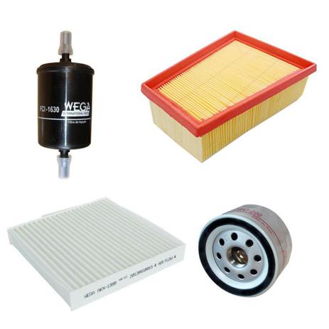 Menor preço em Kit Troca De Filtros Duster 2.0 16v Hi-flex 2011 Em Diante - Wega
